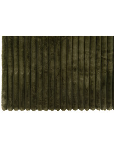 Tartan en velours côtelé large en polyester vert foncéJ-Line 2