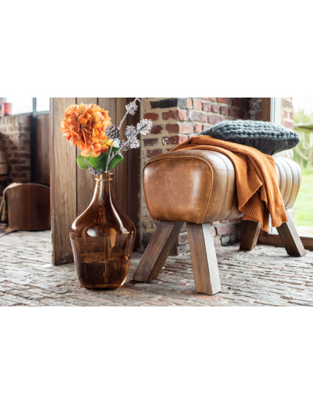 Gris foncé en acrylique tricoté à carreauxJ-Line