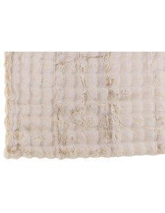 Vague à carreaux en polyester ivoireJ-Line 2