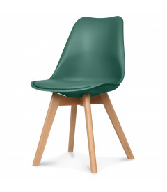 Chaise Copenhague Vert Pin