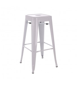 Tabouret Snacking / Plan de Travail Blanc Dallas