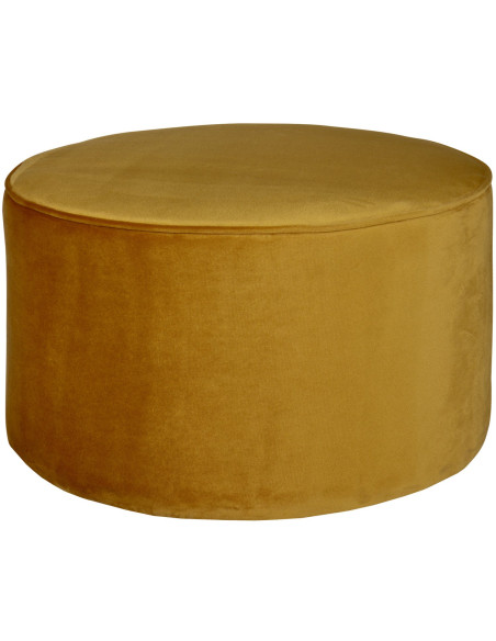Pouf Rond Sara OcreWOOOD by De Eekhoorn Pouf Rond Sara OcreWOOOD by De Eekhoorn
