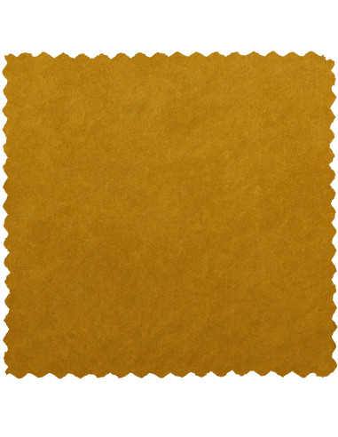 Pouf Rond Sara OcreWOOOD by De Eekhoorn