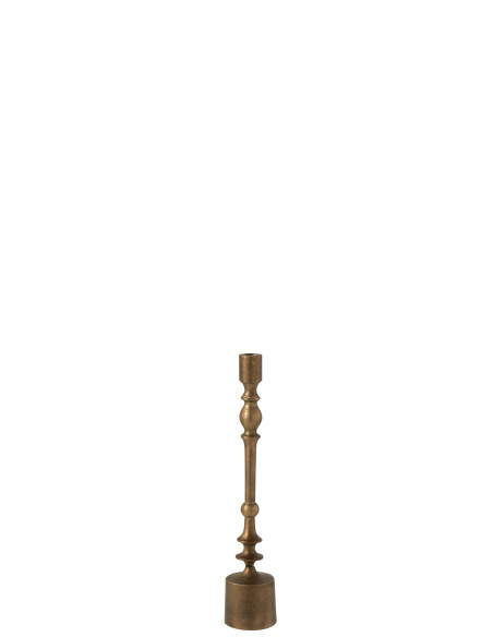 Porte-bougie Neuh Aluminium Bronze LargeJ-Line