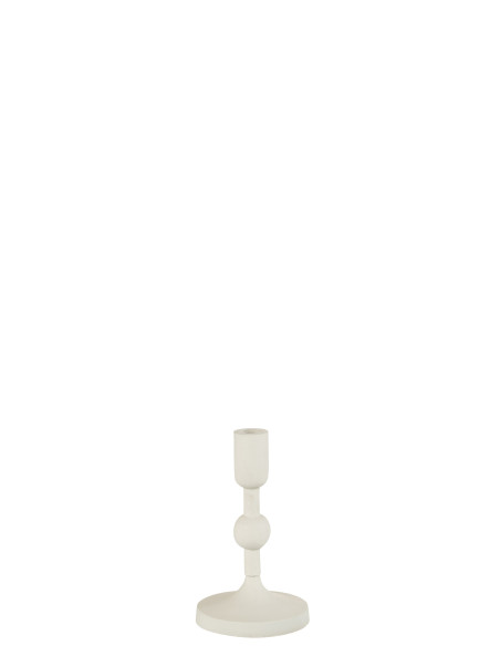 Porte-bougie Boules Aluminium Blanc PetitJ-Line