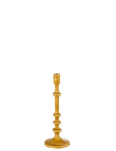 Porte-bougie classique en aluminium ocre SJ-Line