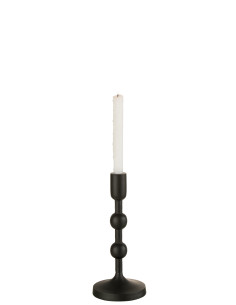 Porte-bougie Boules Aluminium Noir GrandJ-Line 2