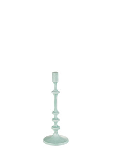 Porte-bougie classique en aluminium bleu SJ-Line