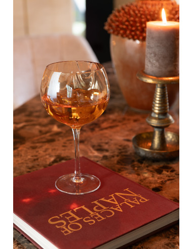 Porte-bougie en métal doré JereJ-Line