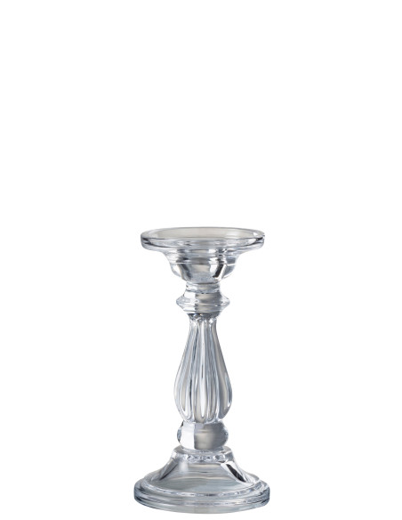 Bougeoir / Porte-bougie Tibo Verre Transparent PetitJ-Line
