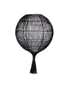 Lampe de sol et suspension Wonton - Noir 2