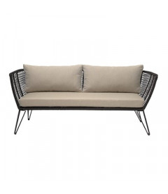 Banquette Mundo Black - Outdoor Bloomingville