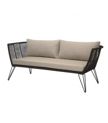 Banquette Mundo Black - Outdoor Bloomingville