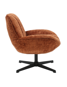 Fauteuil Pauline chenille marron opjet 2