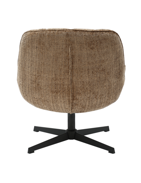 Fauteuil Pauline chenille sable opjet Fauteuil Pauline chenille sable opjet