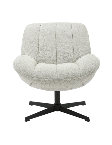 Fauteuil Pauline chenille beige opjet