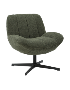 Fauteuil Pauline toile kaki opjet
