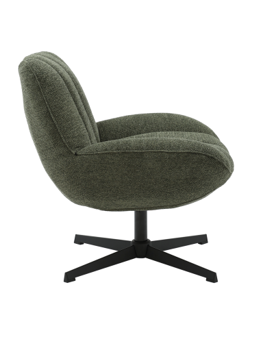 Fauteuil Pauline toile kaki opjet