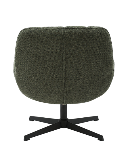 Fauteuil Pauline toile kaki opjet Fauteuil Pauline toile kaki opjet