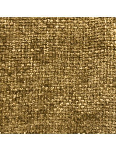 Fauteuil rondeur chenille tissé pivotant kaki opjet