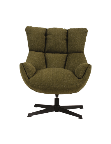 Fauteuil Léon pivotant kaki opjet