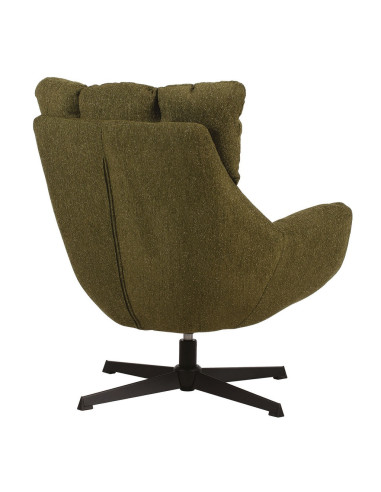 Fauteuil Léon pivotant kaki opjet