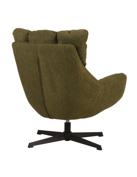 Fauteuil Léon pivotant kaki opjet Fauteuil Léon pivotant kaki opjet