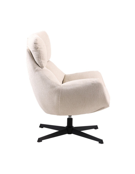Fauteuil Léon pivotant sable opjet