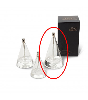 Bougie Éternelle Icone Chromé GM 18cm