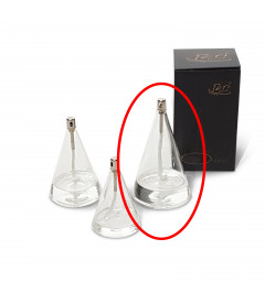 Bougie Éternelle Icone Chromé GM 18cm