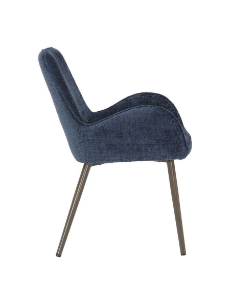 Chaise Trevise Bleu Nuit athezza Chaise Trevise Bleu Nuit athezza
