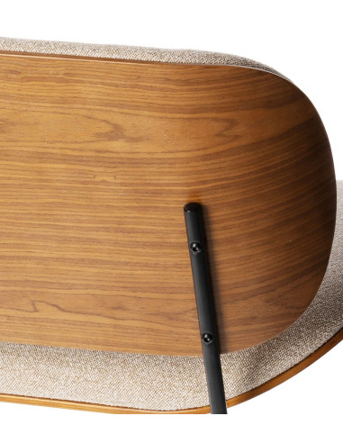 Fauteuil Kuji Beige Athezza