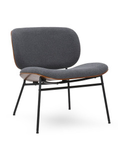 Fauteuil Kuji Anthracite Athezza