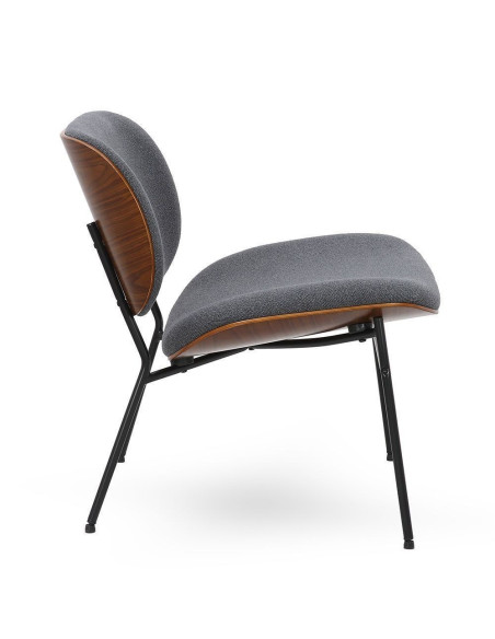 Fauteuil Kuji Anthracite Athezza Fauteuil Kuji Anthracite Athezza