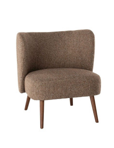 Fauteuil Miranda Taupe Athezza