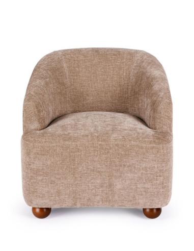 Fauteuil Dakota Taupe Athezza