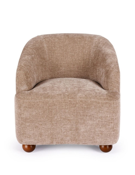 Fauteuil Dakota Taupe Athezza Fauteuil Dakota Taupe Athezza