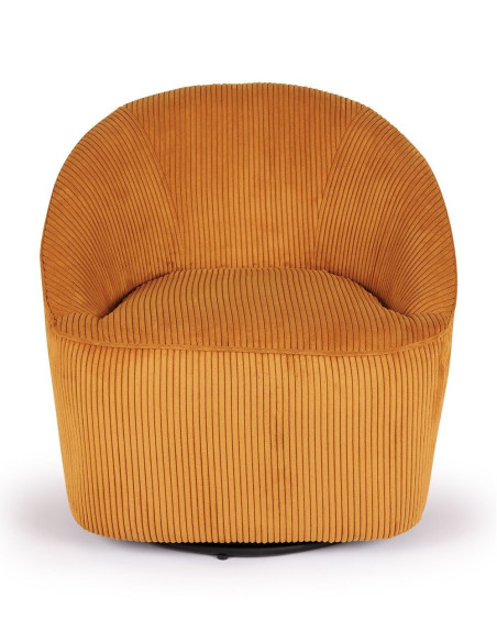 Fauteuil Pivotant Viby Ocre athezza