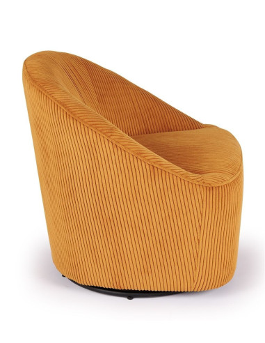 Fauteuil Pivotant Viby Ocre athezza