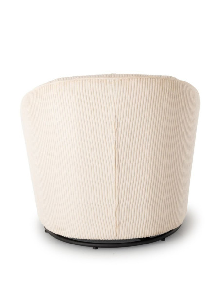 Fauteuil Pivotant Viby Beige athezza Fauteuil Pivotant Viby Beige athezza