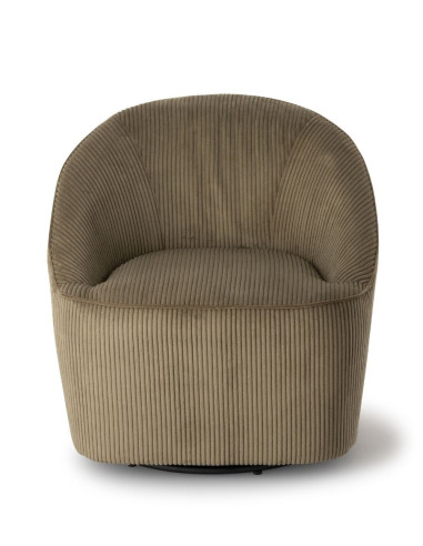 Fauteuil Pivotant Viby Kaki athezza