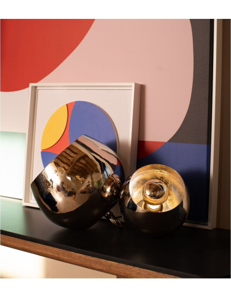 Lampe de Sol Sum Chromée  50cm Athezza Lampe de Sol Sum Chromée  50cm Athezza