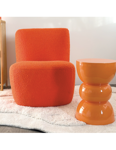 Bout de canapé Titou orange opjet