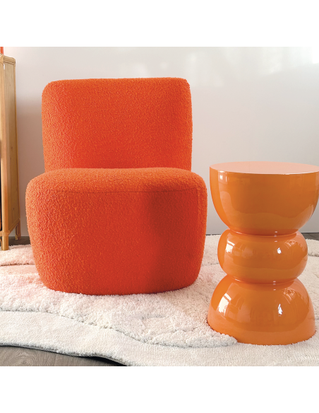 Bout de canapé Titou orange opjet