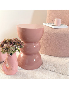 Bout de canapé Titou rose opjet 2