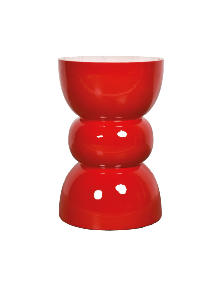 Bout de canapé Titou rouge opjet Bout de canapé Titou rouge opjet