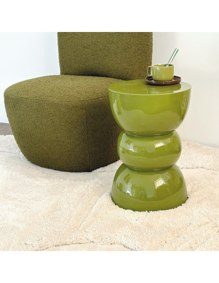 Bout de canapé Titou kaki opjet