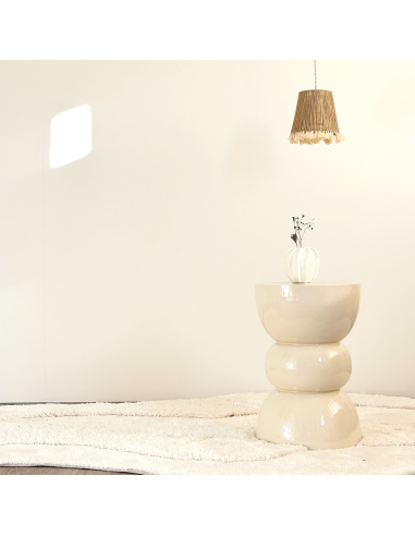 Bout de canapé Titou beige opjet