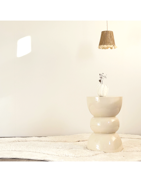 Bout de canapé Titou beige opjet