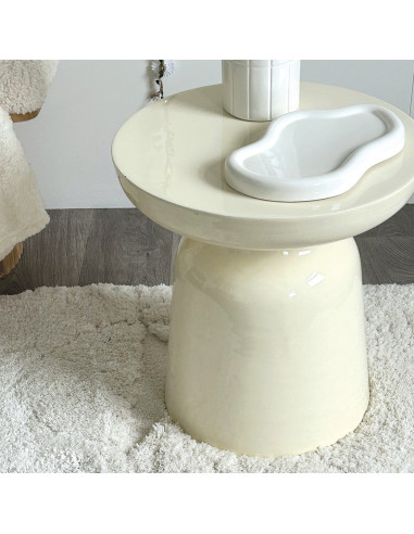 Bout de canapé Bibi écru opjet